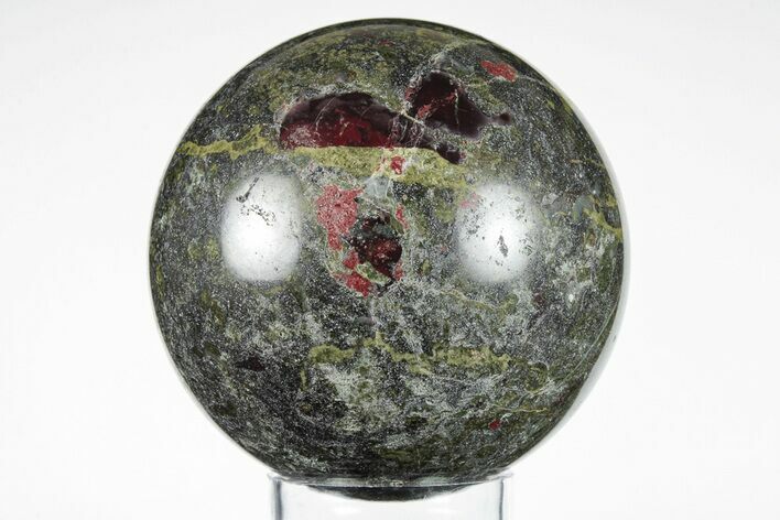 Polished Dragon's Blood Jasper Sphere - South Africa #202743